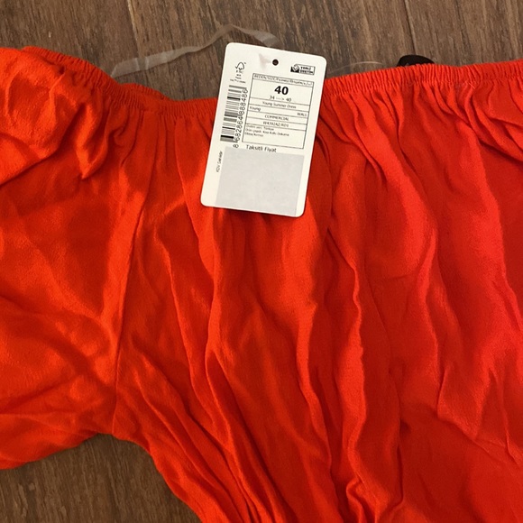 Orange cut dress - Picture 4 of 6